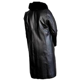 Claudie Pierlot-Claudie Pierlot leather coat-Black