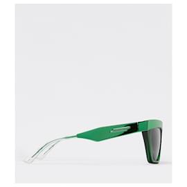 Bottega Veneta-bottega veneta ridge green sunglasses-Green