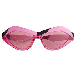 Bottega Veneta-bottega veneta sonnenbrille modell ridge pink-Pink