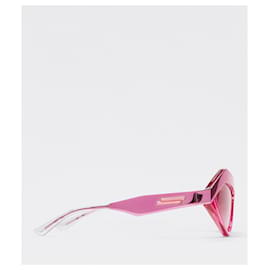 Bottega Veneta-bottega veneta óculos de sol modelo ridge rosa-Rosa