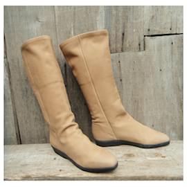 Bally-Bally boots size 39,5-Beige