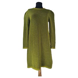 Vestido de algodão verde Cos M Verde