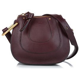 Chloé Borsa a tracolla Chloe Brown in pelle Nano Hayley Marrone Marrone scuro