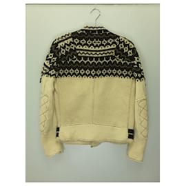 Junya Watanabe-JUNYA WATANABE COMME des GARCONS MAN x Lewis Leathers lined Riders Jacket / M / Wool / Beige-Beige