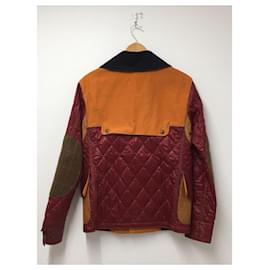 Junya Watanabe-JUNYA WATANABE COMME des GARCONS MAN Quilted jacket / S / Nylon / RED / Plain / 2006AW / Quilted / Reconstructed / WD-J002-Red