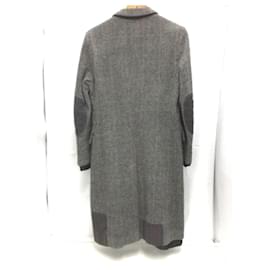 Junya Watanabe-JUNYA WATANABE COMME des GARCONS MAN Coat / XS / Wool / GRY / Check / WL-C029 / AD2013-Grey