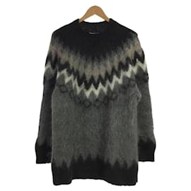 Junya Watanabe-JUNYA WATANABE COMME des GARCONS MAN Nordic Hair Sweater / M / Wool / Brown / AD2021 / WH-N011-Brown