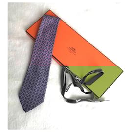 Hermès-Laços-Rosa,Azul