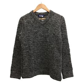 JUNYA WATANABE COMME des GARCONS MAN Pullover (dick) / M / Wolle / Grau / WP-T036 / Roving-Stil gestrickt Grau