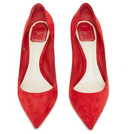 Dior-RED SUEDE FR40-Red