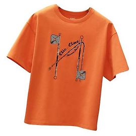 Hermès Camiseta Algodón Clic Clac Naranja