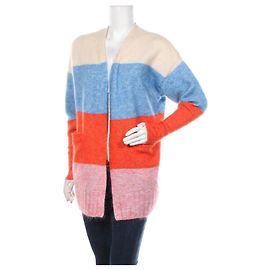 & Other Stories Cardigan Rayé Multicolore Laine Mohair Multicolore