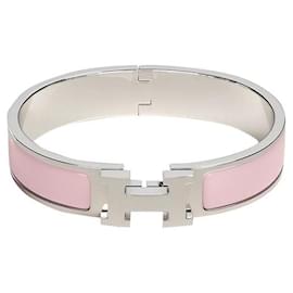 Hermès-Klicken Sie auf das H-Armband-Pink