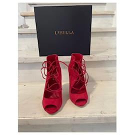 Le Silla-Heels-Red