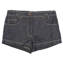 Hermès MEDOR MINI SHORTS FR36/38 Bleu
