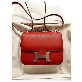 Hermès constance mini Vermelho