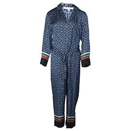 Maje Printed Jumpsuit in Multicolor Polyester Other