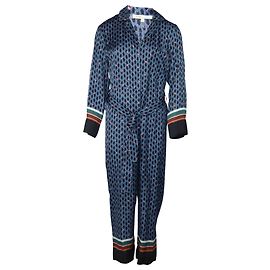 Maje Combinaison Imprimée en Polyester Multicolore Autre