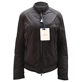 Moncler-Moncler Gimont Giubbotto Micro Ventile Down Jacket in Black Polyamide-Black