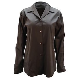 Camisa com botões Jil Sander em algodão preto Preto