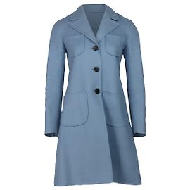 Gabardina Valentino en cachemira azul Otro