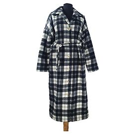 American Vintage Coat Black White Black Grey