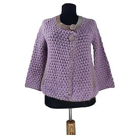 Strickjacke Jacqline By Malene Birger Lila Lila