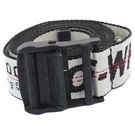 Off White [Gebraucht] OFF-WHITE (Nicht-gerade weiss) INDUSTRIAL BELT Langer Industriegürtel weiß Weiß