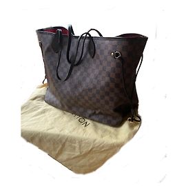 Louis Vuitton Neverfull GM Damier Ebene Handbag Damier ebene