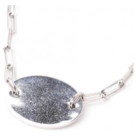 Dior-J’adore Dior choker chain necklace-Silver hardware