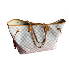 Louis Vuitton Neverfull Damier Azur GM Light blue