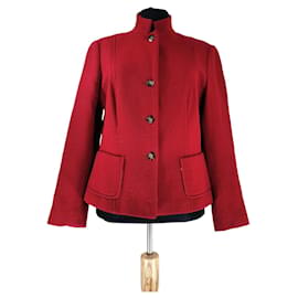 Weekend Max Mara Red Wool Blazer Red