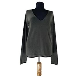 Zadig & Voltaire Merinowolle Pullover Grün Grün