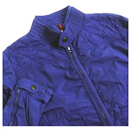 Moncler-[Used] MONCLER / Moncler FLACHER GIUBBOTTO stand collar nylon jumper / blouson jacket blue 1 men's-Blue