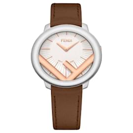 Fendi-Run Away Strap Watch-Metallic