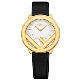 Fendi-Run Away Strap Watch-Golden,Metallic