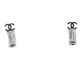Boucles d'oreilles Chanel Argenté