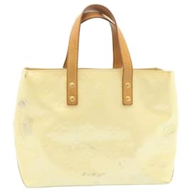 Louis Vuitton-LOUIS VUITTON Monogram Vernis Reade PM Hand Bag Perle M91336 LV Auth jk883-Other