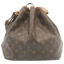 Louis Vuitton-LOUIS VUITTON Monogram Petit Noe Shoulder Bag M42226 LV Auth jk839-Monogram