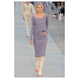 Chanel-Runway Cruise Jacket and Skirt-Lavender