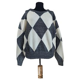 Pull à motifs losanges Pringle Of Scotland x H&M Multicolore