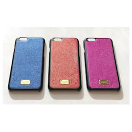 Dolce & Gabbana-Dolce and Gabbana Phone Case-Pink,Red,Blue,Multiple colors,Fuschia