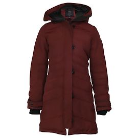 Canada Goose Puffermantel aus bordeauxfarbenem Polyester Bordeaux
