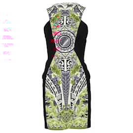 Versace-Versace Collection Baroque Aztec Print Bandage Dress in Multicolor Nylon-Other