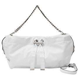 Alexander Mcqueen Borsa Mini Bundle in Pelle Bianca Bianco