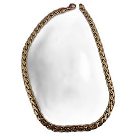 Autre Marque Collar de oro amarillo 18k 46cm Plata