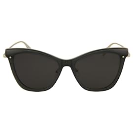 Alexander Mcqueen-Óculos de sol de acetato com armação de olho de gato-Cinza
