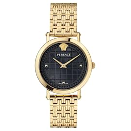 Versace-Medusa Chain Bracelet Watch-Golden,Metallic