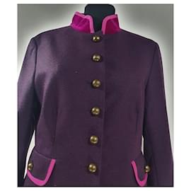 Autre Marque-Jackets-Dark purple