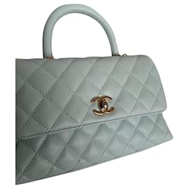 Chanel-Coco handle-Light blue